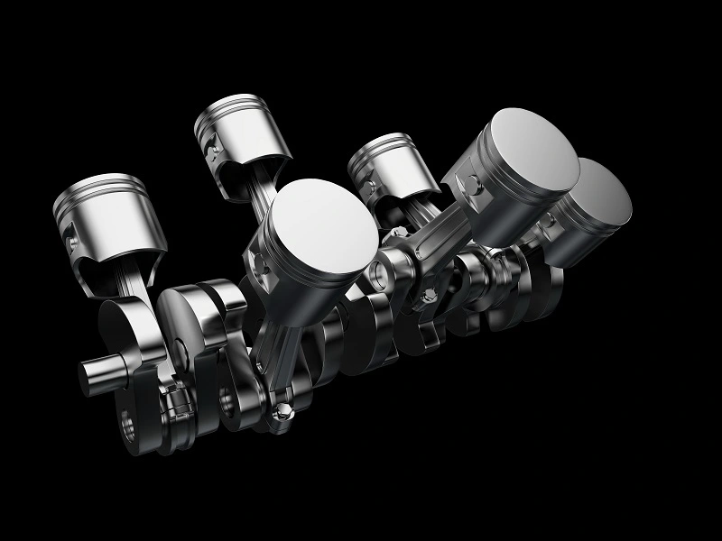 CNC Machined Engine Part